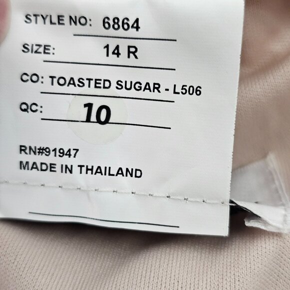 After Six Pink Satin V Neck Faux Wrap Tulip Skirt Maxi Dress Size 14R NWTF Read - Picture 13 of 16